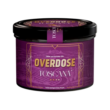Overdose с ароматом Тоскана(Toscana), 125гр