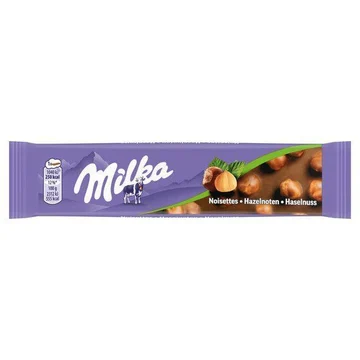 Батончик шоколадный Milka с фундуком 45гр