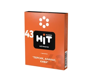 BlackBurn HiT - 43 с ароматом Персик, ананас, киви 30гр.