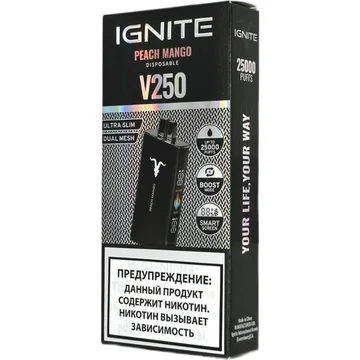 IGNITE V250 25000 - Персик Манго