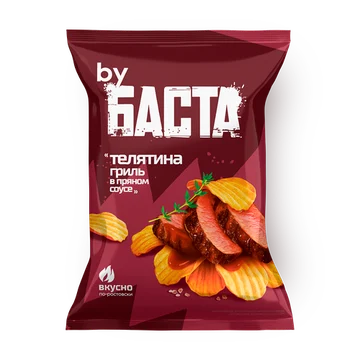 Чипсы by БАСТА Телятина гриль 120г