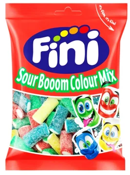 Мармелад Фини "Палочки Sour Boom Colour Mix" 90гр