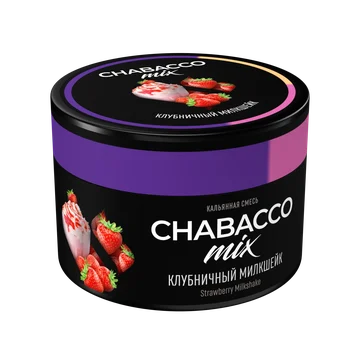 Chabacco mix -  Strawberry milkshake 40гр.