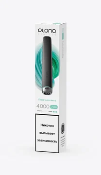 PLONQ PLUS PRO BLACK 4000 - ПЕРЕЧНАЯ МЯТА