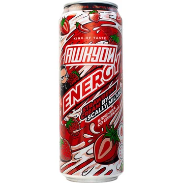 АШКУDИ Energy Strawberry Cream by Scall Milano, 450 мл