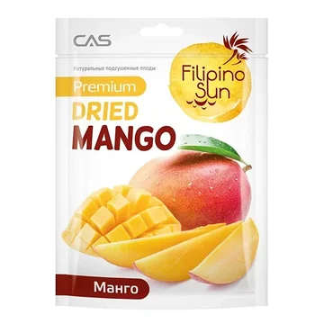 Плоды МАНГО сушеные Filipino Sun 80гр