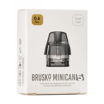 Сменный картридж Brusko MINICAN 5, 0,6 Ом