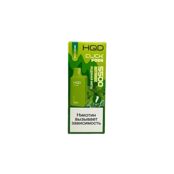 Картридж HQD Click 5500 - Ледяная мята
