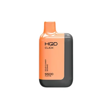 HQD Click 1x5500 - Кислые мармеладные червячки