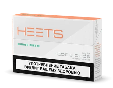 Табак нагреваемый "HEETS from PARLIAMENT SUMMER BREEZE"