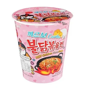 Лапша Samyang Carbo Hot Chicken Flavor Ramen 80гр