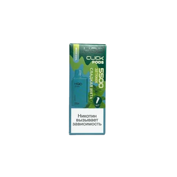 Картридж HQD Click 5500 - Сладкая мята