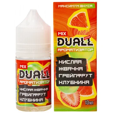 Ароматизатор Duall Mix: Кислая жвачка грейпфрут клубника