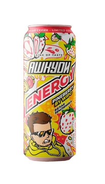 АШКУDИ Energy Pineberry By Wipo (белая земляника) 450  мл
