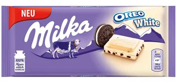 Шок. плитка Milka Oreo White (Милка Орео Вайт) 100г