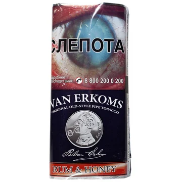 Табак трубочный Van Erkoms RUM & HONEY, 40гр