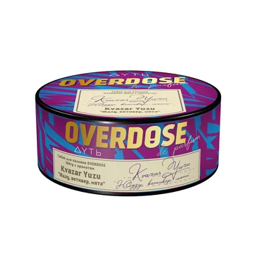 Overdose - Юдзу, ветивер, мята (Kvazar Yuzu De Parfum) 100гр