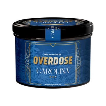 Overdose с ароматом Каролина(Carolina), 125гр.