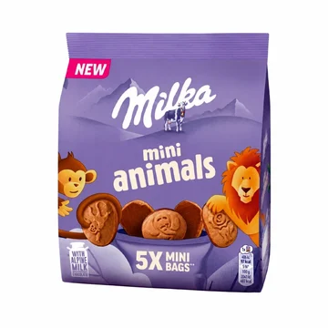 Milka Mini Animals (Милка Печенье Мини Энималс) 99,5г