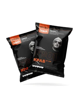 Чипсы DOMA Краб 70г