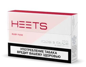 Табак нагреваемый "HEETS from PARLIAMENT  RUBY FUSE"
