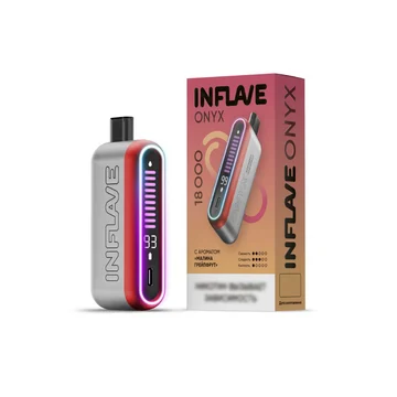INFLAVE ONYX 18000 STR - Малина Грейпфрут