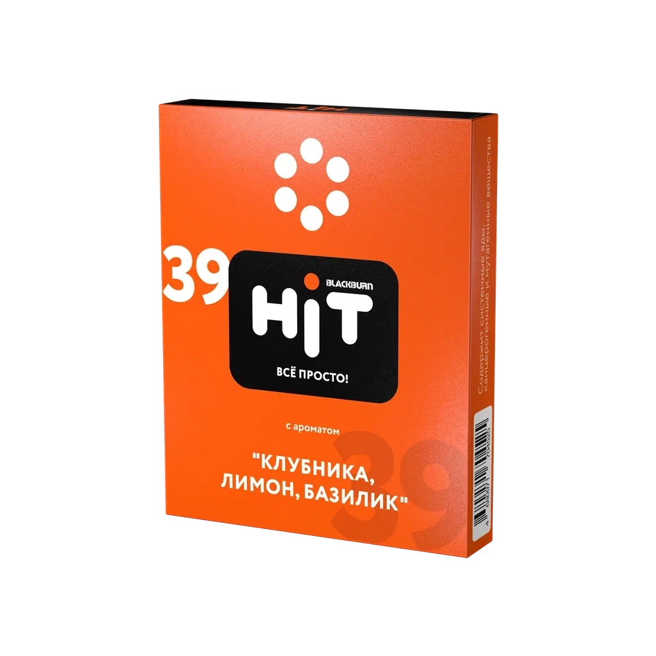 BLACKBURN HiT - Клубника, лимон, базилик 30 гр