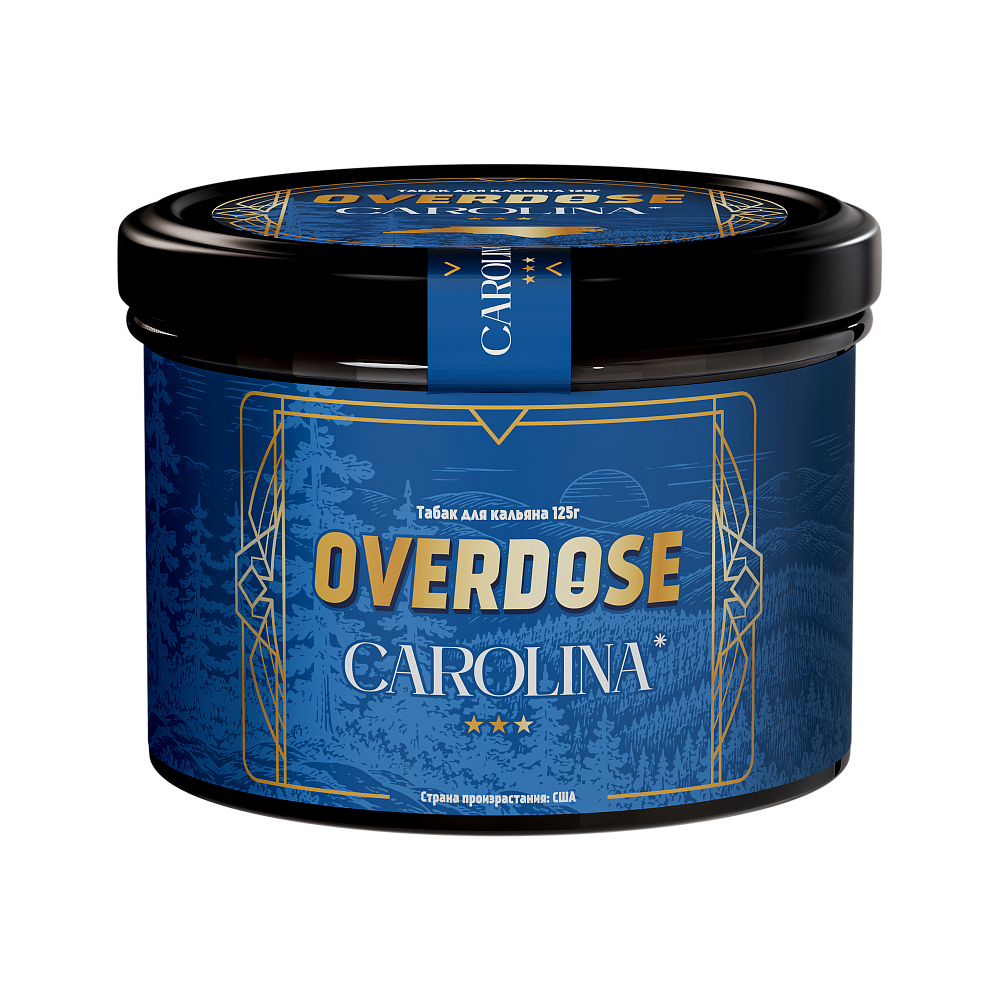 Overdose с ароматом Каролина(Carolina), 125гр.