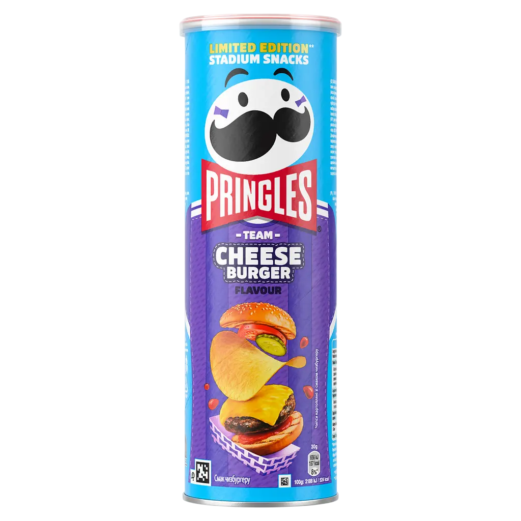 Pringles Сheese Вurger (Принглс Сырный Бургер) 165г