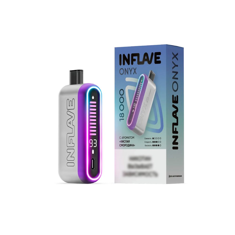 INFLAVE ONYX 18000 STR - Кислая Смородина