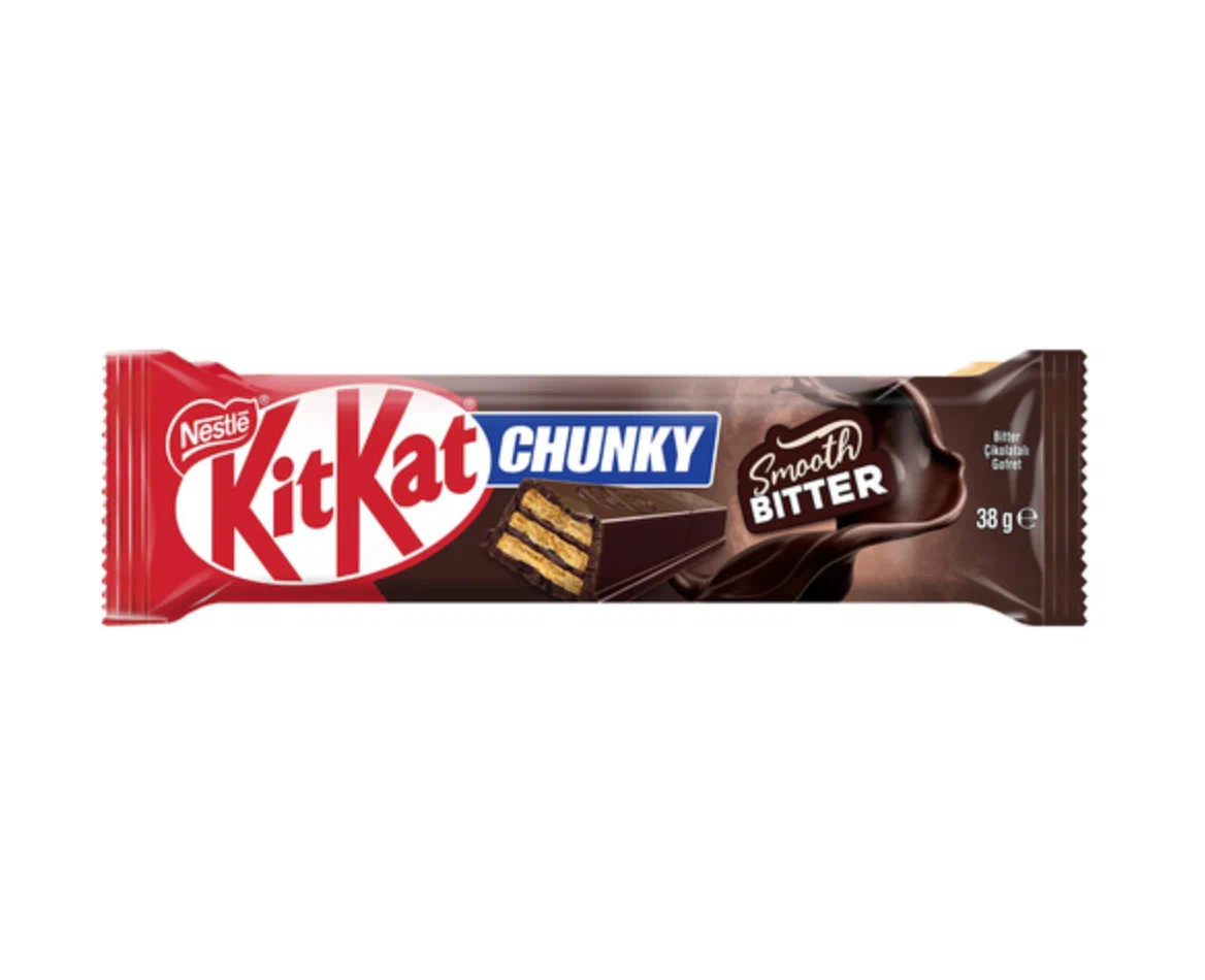 KitKat Chunky Smooth Bitter (Кит Кат Чанки в темном шоколаде) 38г