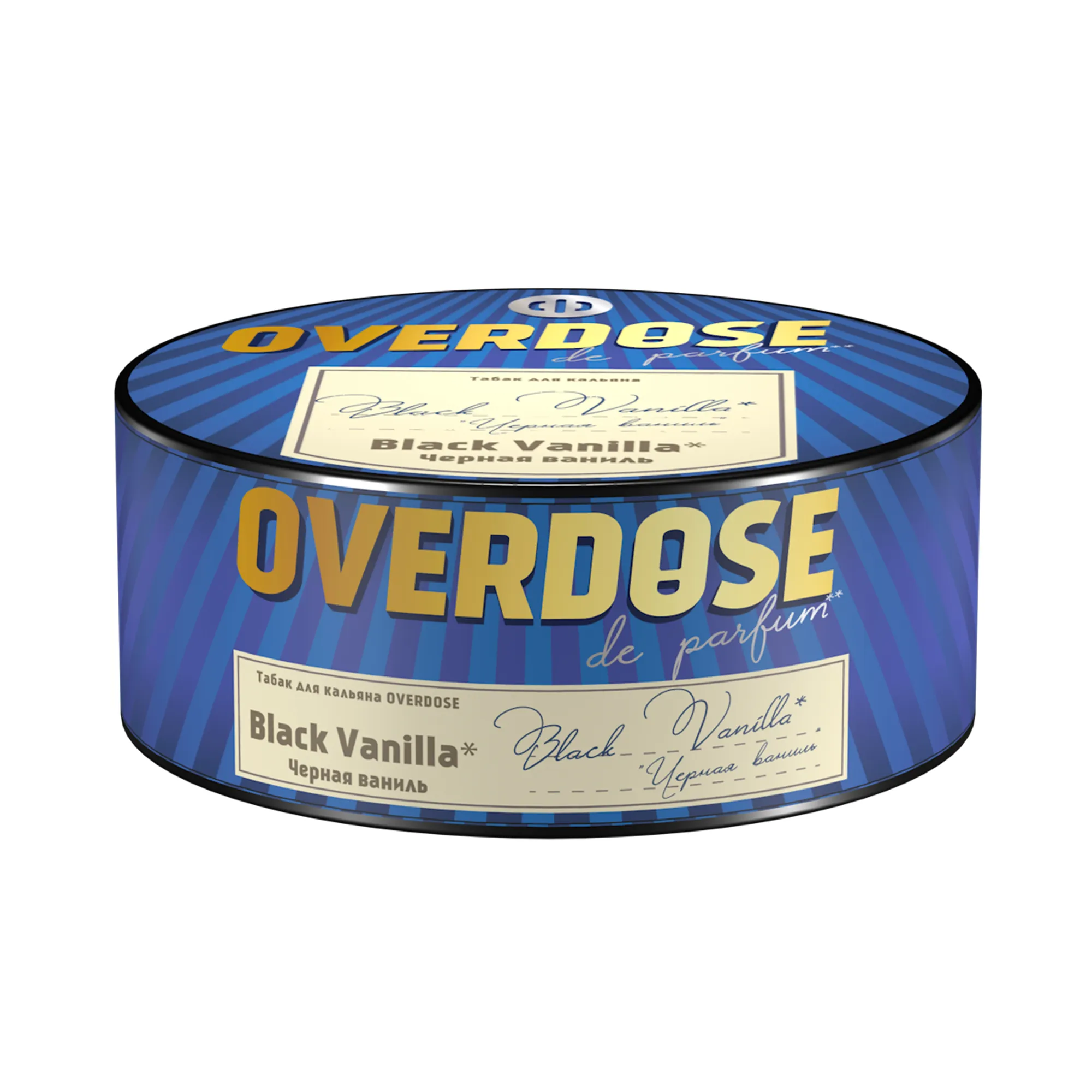 Overdose - Черная ваниль (Black Vanilla De Parfum), 100гр.