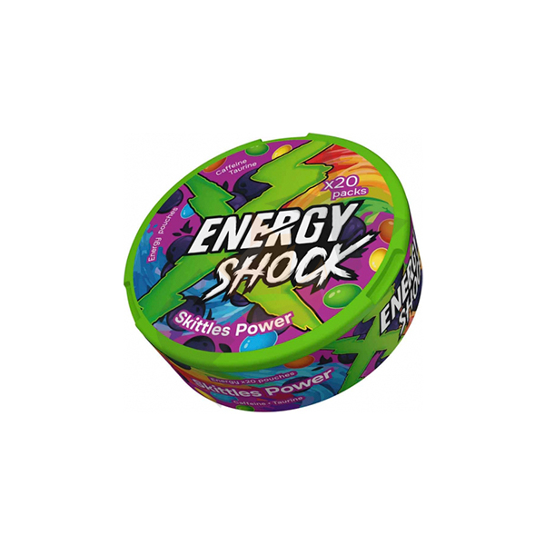 Энергетический пауч ENERGY SHOK Skittles Power XL, 10 г
