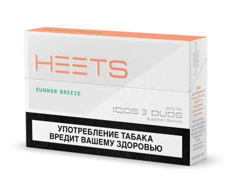 Табак нагреваемый "HEETS from PARLIAMENT SUMMER BREEZE"