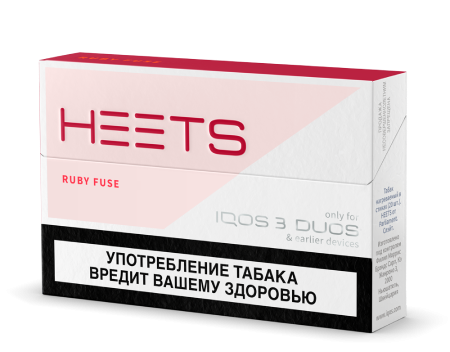 Табак нагреваемый "HEETS from PARLIAMENT  RUBY FUSE"