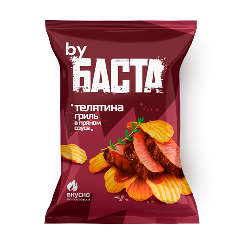 Чипсы by БАСТА Телятина гриль 120г