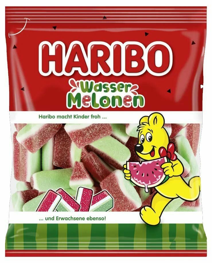 Haribo Wassermelonen (Мармелад Харибо Арбуз) 160г