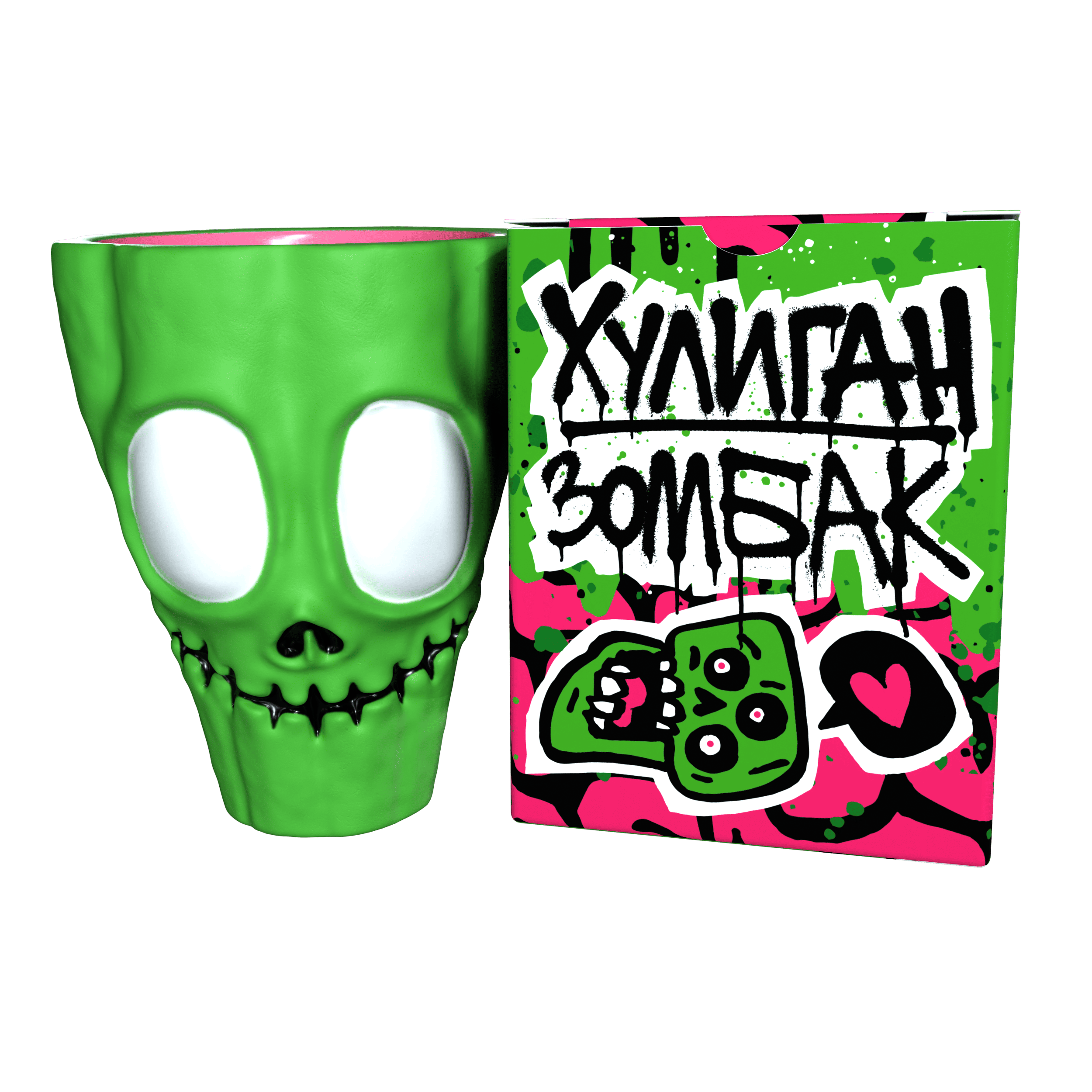 Чашка ХЛГN X KONG (ЗОМБАК)