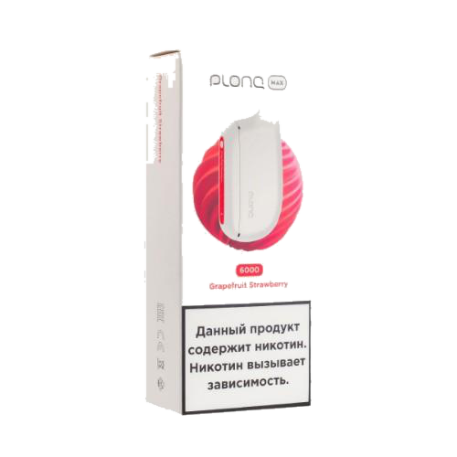 Plonq Max 6000 - Грейпфрут клубника 20мг
