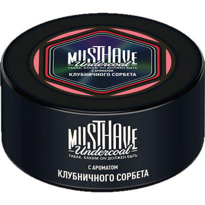 Musthave - с ароматом клубничного сорбета 125гр.