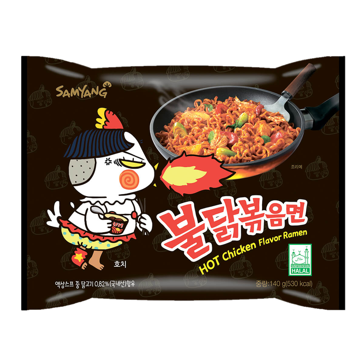 lapsha_bystrogo_prigotovleniya_hot_chicken_ostraya_kuritsa_samyang_pachka_140_g