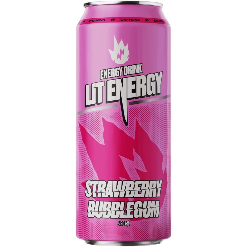 Lit energy - Strawberry BubbleGum 0,5