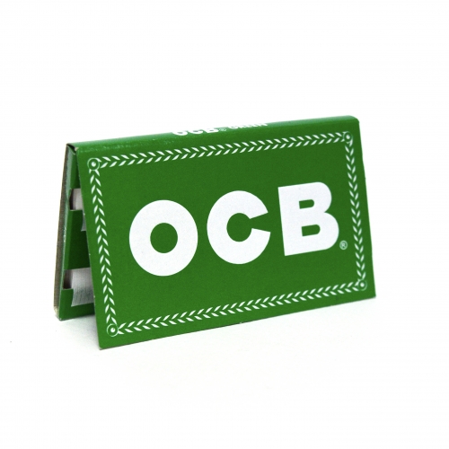 Бумага для самокруток OCB №8 GREEN (25шт)