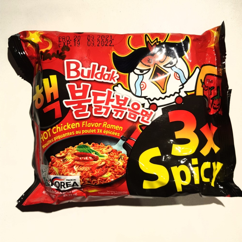 Лапша Samyang 140г - Hot Chicken Ramen (супер острая курица)