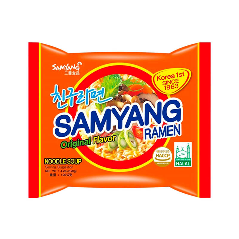 Лапша Samyang 120г - Ramen (острая говядина)
