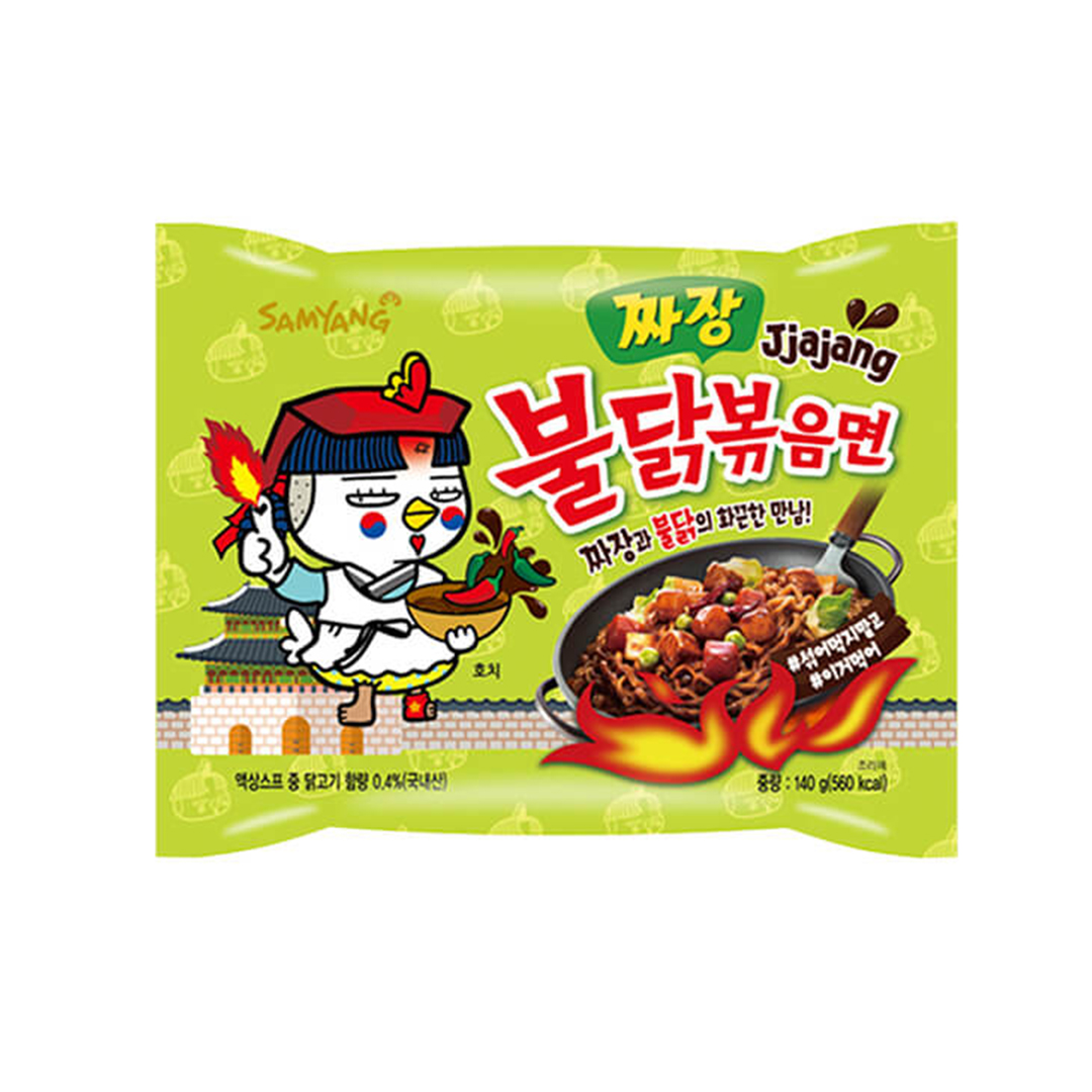 Лапша Samyang 140г - Хот Чикен Рамен Чаджанг (курица бобы)