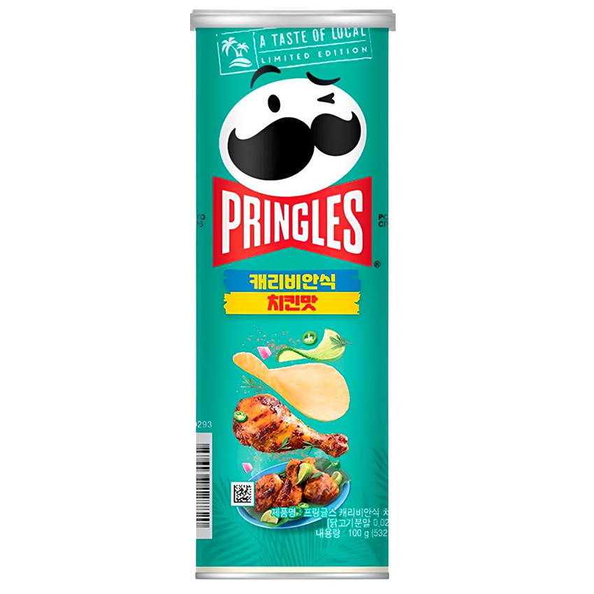 PRINGLES: Caribbean Spiced Chicken (Принглс Карибская Пряная Курица) 100г
