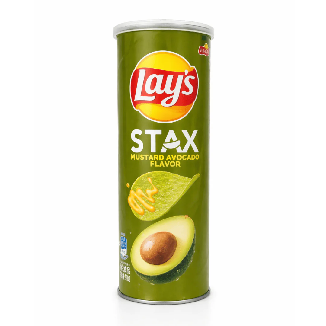 Lay's Stax - Avocado Mustard (Лейс Авокадо Горчица) 90г