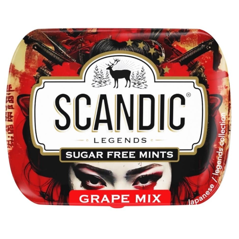SCANDIC (Конфеты Виноградный Микс) 14гр