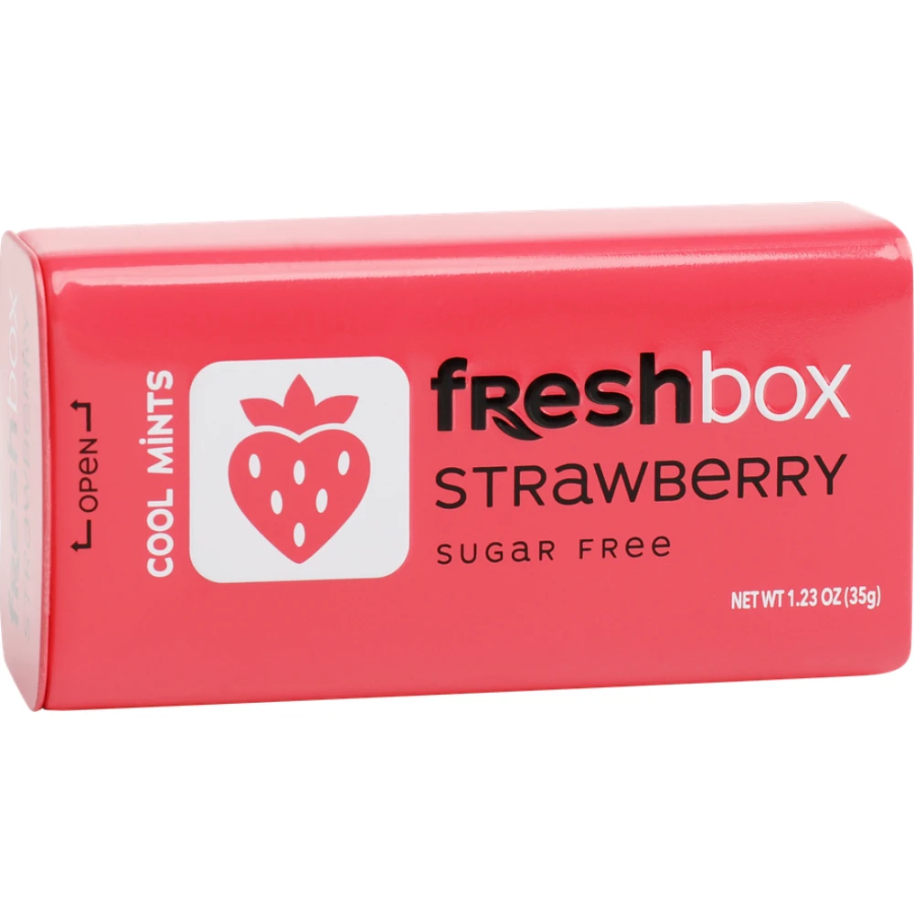Драже Freshbox Клубника без сахара 35г